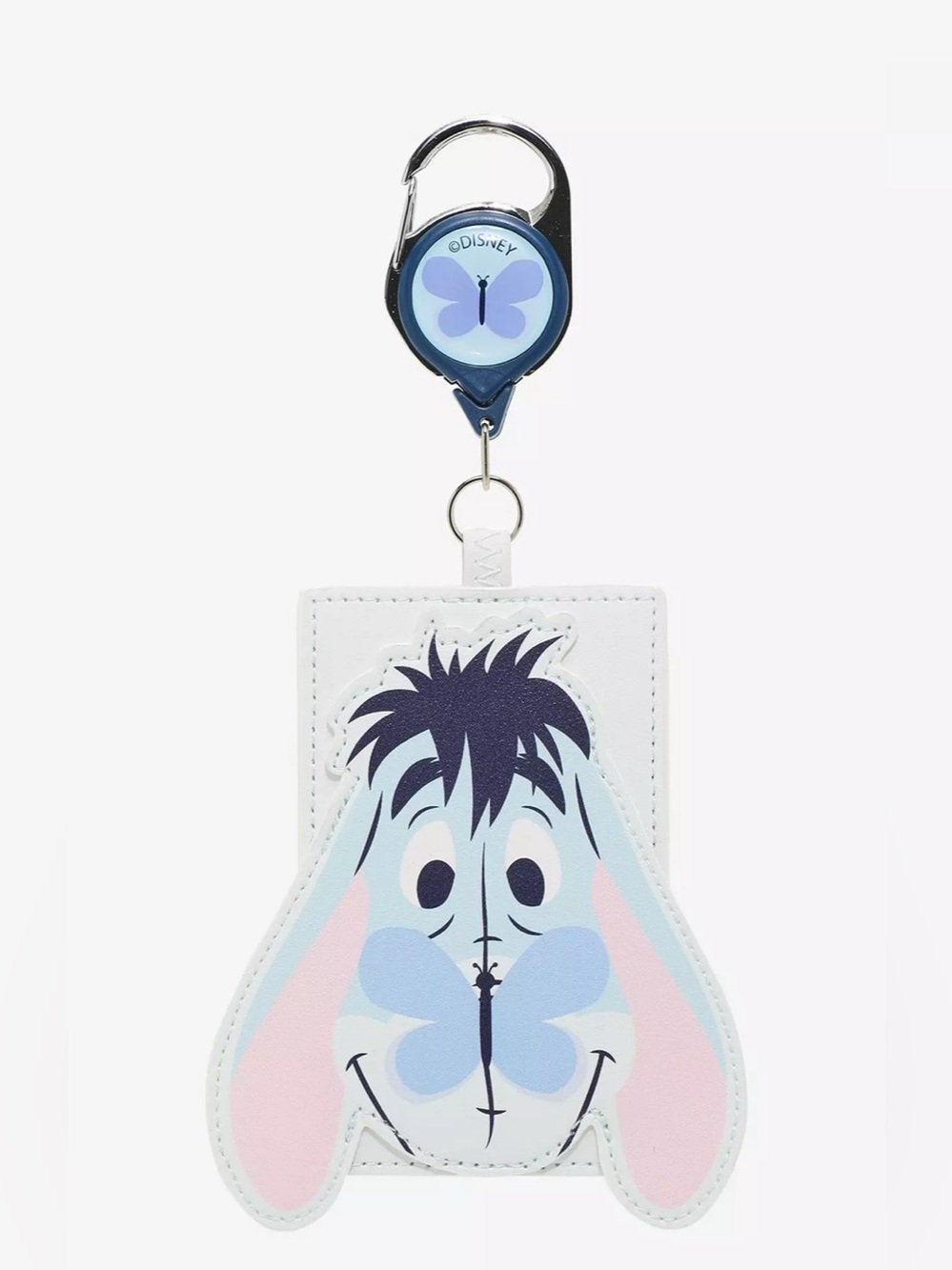 Loungefly Disney Winnie the Pooh Eeyore Butterfly Retractable Lanyard